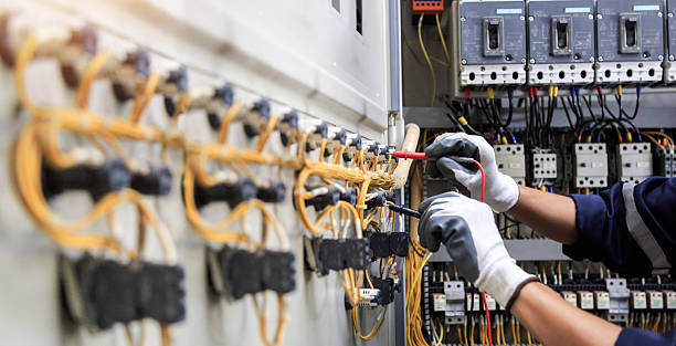 Professional Electrician technician working in Milford, MI